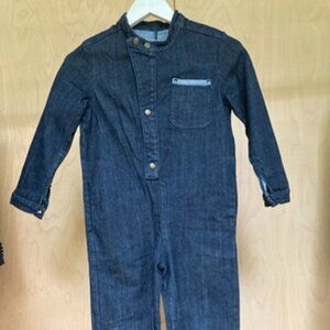 Kids Denim Jumpsuit